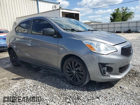 2020 Mitsubishi Mirage SE z VIN ML32F4FJ4LHF13522, wystawiony jako Copart lot #51073075 z przebiegiem 61 452 mil mil oraz Nie do naprawy. Historia ofert i sprzedaży dostępna na DreamBid. Obrazek 4.