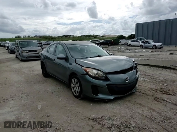 2012 Mazda 3 i Sport with VIN JM1BL1UF7C1634859, listed as a Copart auction lot 77349494 with 126,248 mi miles and Salvage Title. Bid and sale history available at DreamBid. Image 10.