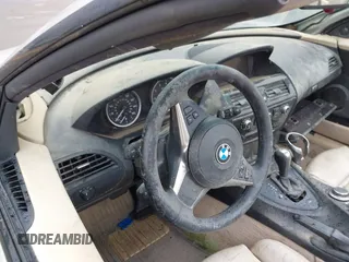 2006 BMW 6 Series 650Ci with VIN WBAEK13406CN76356, listed as a IAAI auction lot 41927866 with 1 mi miles. Bid and sale history available at carsss.com. Image 7.