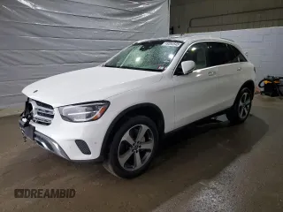 2021 Mercedes-Benz GLC 300 with VIN W1N0G8EB4MF903963, listed as a Copart auction lot 49390545 with 54,155 mi miles and Salvage title. Bid and sale history available at DreamBid. Image 1.