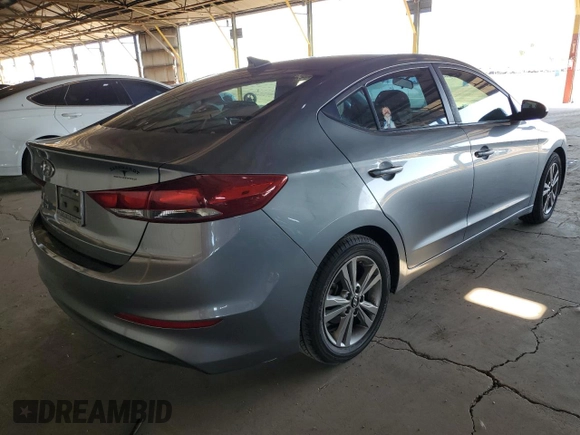 2018 Hyundai Elantra SEL with VIN 5NPD84LF4JH268510, listed as a Copart auction lot 53891015 with 117,827 mi miles and Salvage Title. Bid and sale history available at DreamBid. Image 3.