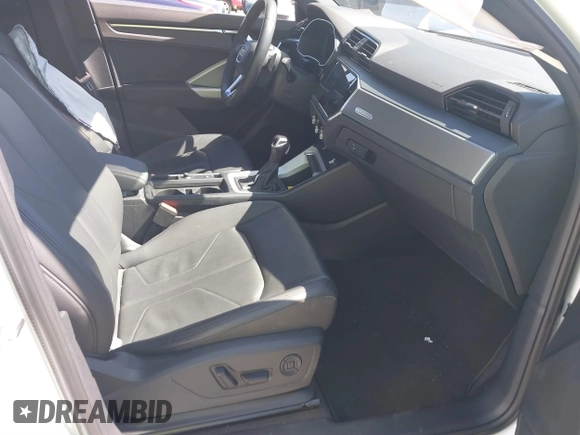 2023 Audi Q3 S line Premium with VIN WA1DECF30P1081652, listed as a IAAI auction lot 41775676 with 46,066 mi miles and . Bid and sale history available at DreamBid. Image 5.