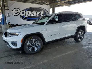 2025 Jeep Grand Cherokee z VIN 1C4RJYB66S8692919, wystawiony jako Copart lot #60328455 z przebiegiem 414 mil mil oraz Szkoda całkowita • Salvage title. Historia ofert i sprzedaży dostępna na DreamBid. Obrazek 1.