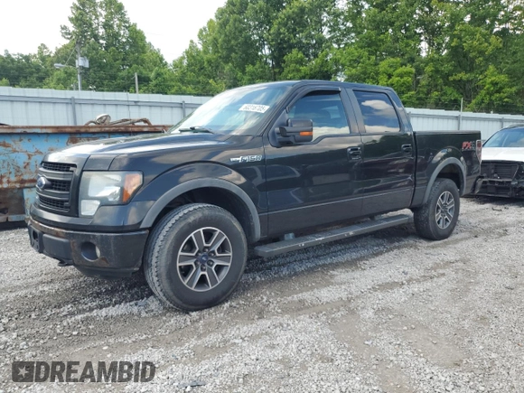 2013 Ford F-150 XL with VIN 1FTFW1EF5DKD04673, listed as a Copart auction lot 60316705 with 308,347 mi miles and Salvage title. Bid and sale history available at DreamBid. Image 1.