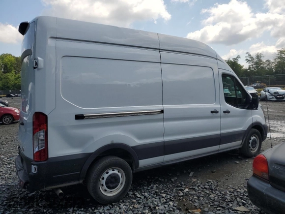 2021 Ford Transit Cargo z VIN 1FTBR1X82MKA08353, wystawiony jako Copart lot #58431105 z przebiegiem 100 195 mil mil oraz Szkoda całkowita • Salvage title. Historia ofert i sprzedaży dostępna na DreamBid. Obrazek 3.