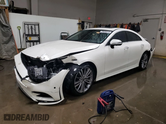 2019 Mercedes-Benz CLS with VIN WDD2J5KB5KA037050, listed as a Copart auction lot 79650514 with 71,981 mi miles and Salvage Title. Bid and sale history available at carsss.com. Image 1.