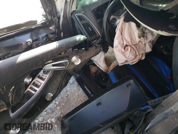 2014 Ford Focus Titanium with VIN 1FADP3N25EL264433, listed as a Copart auction lot 48863955 with Not provided miles and Salvage title. Bid and sale history available at DreamBid. Image 8.
