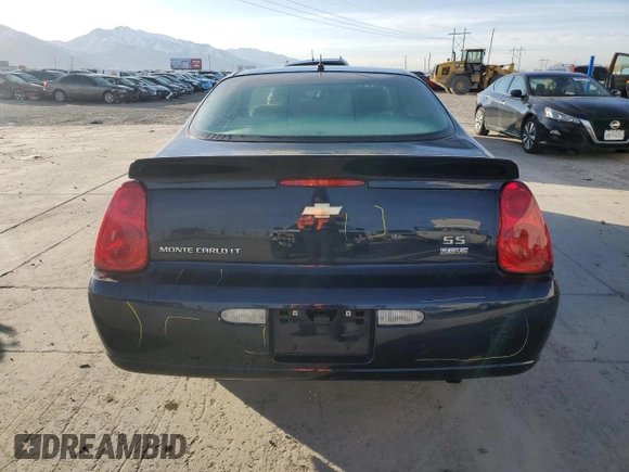 2007 Chevrolet Monte Carlo LT with VIN 2G1WK15K379231679, listed as a Copart auction lot 48576295 with 74,713 mi miles and Salvage Title. Bid and sale history available at carsss.com. Image 6.