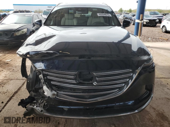 2018 Mazda CX-9 Grand Touring z VIN JM3TCADY2J0220873, wystawiony jako Copart lot #49264875 z przebiegiem Nie podano mil oraz Szkoda całkowita • Salvage title. Historia ofert i sprzedaży dostępna na DreamBid. Obrazek 5.
