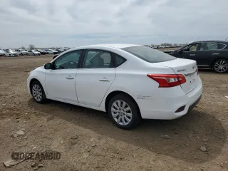 2017 Nissan Sentra S with VIN 3N1AB7AP7HY212742, listed as a Copart auction lot 54437495 with 63,438 mi miles and Salvage title. Bid and sale history available at DreamBid. Image 2.