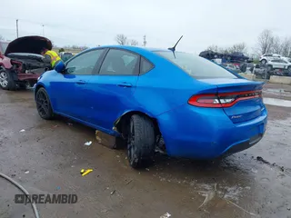 2015 Dodge Dart SXT with VIN 1C3CDFBB4FD300715, listed as a IAAI auction lot 41954302 with 78,750 mi miles. Bid and sale history available at carsss.com. Image 3.