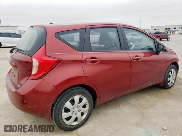 2016 Nissan Note S Plus with VIN 3N1CE2CP0GL365586, listed as a Copart auction lot 51807465 with 108,312 mi miles and Salvage Title. Bid and sale history available at DreamBid. Image 3.