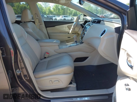2015 Nissan Murano SL with VIN 5N1AZ2MH7FN271151, listed as a IAAI auction lot 42227107 with 94,211 mi miles and . Bid and sale history available at DreamBid. Image 5.