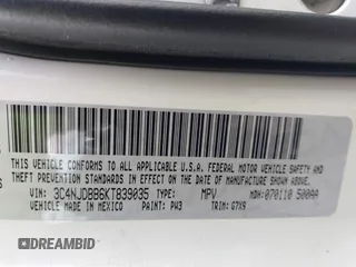 2019 Jeep Compass Latitude with VIN 3C4NJDBB6KT839035, listed as a IAAI auction lot 41864722 with Not Provided miles and . Bid and sale history available at carsss.com. Image 9.