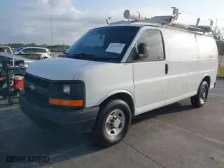2013 Chevrolet Express Cargo Van with VIN 1GCWGFCG2D1144523, listed as a IAAI auction lot 41729515 with 282,755 mi miles. Bid and sale history available at carsss.com. Image 18.