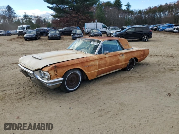 1964 Ford Thunderbird with VIN 4Y83Z162993, listed as a Copart auction lot 79625524 with 173,552 mi miles and Non Repairable. Bid and sale history available at DreamBid. Image 1.