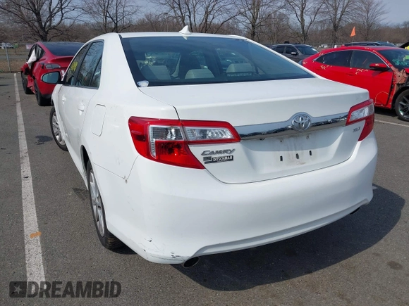2012 Toyota Camry SE with VIN 4T1BK1FK0CU505465, listed as a IAAI auction lot 41781408 with 130,884 mi miles. Bid and sale history available at carsss.com. Image 3.