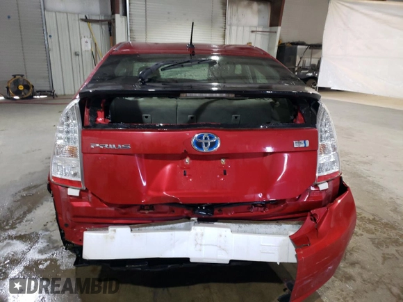 2011 Toyota Prius I with VIN JTDKN3DU5B1415305, listed as a Copart auction lot 50005595 with 114,467 mi miles and Salvage Title. Bid and sale history available at DreamBid. Image 6.