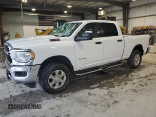 2023 Ram 2500 Big Horn with VIN 3C6UR5DJ4PG610858, listed as a Copart auction lot 54151805 with 36,543 mi miles and Clean Title. Bid and sale history available at carsss.com. Image 1.