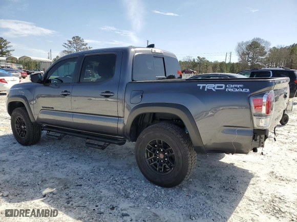 2021 Toyota Tacoma 2WD SR5 with VIN 5TFAZ5CN1MX100782, listed as a Copart auction lot 48333265 with 24,231 mi miles and Salvage Title. Bid and sale history available at carsss.com. Image 2.