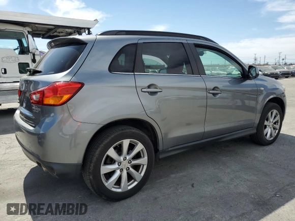 2015 Mitsubishi Outlander Sport SE with VIN 4A4AR4AU8FE014283, listed as a Copart auction lot 52985245 with 61,922 mi miles and Clean Title. Bid and sale history available at carsss.com. Image 3.