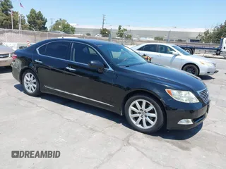 2008 Lexus LS 460 with VIN JTHBL46F785055299, listed as a IAAI auction lot 42678981 with 273,830 mi miles and . Bid and sale history available at DreamBid. Image 1.
