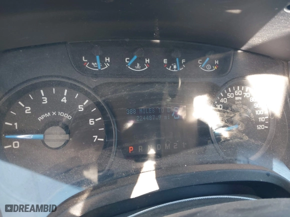 2013 Ford F-150 XL with VIN 1FTNF1EF8DKD73580, listed as a IAAI auction lot 40567650 with 224,487 mi miles. Bid and sale history available at carsss.com. Image 7.