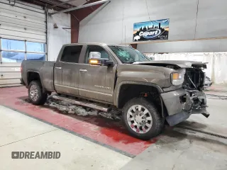 2015 GMC Sierra 2500HD Denali with VIN 1GT120EG6FF619065, listed as a Copart auction lot 83321254 with 120,628 mi miles and Salvage title. Bid and sale history available at DreamBid. Image 4.