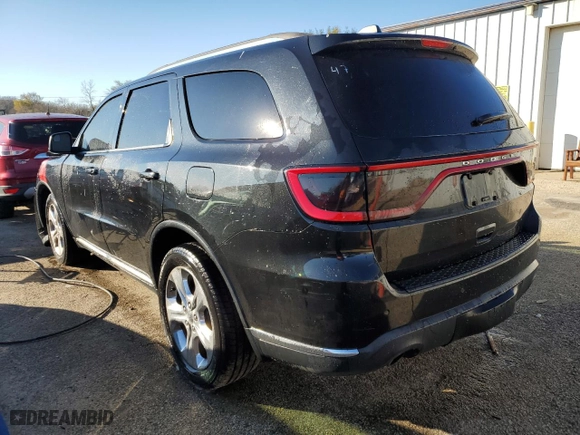 2014 Dodge Durango Limited with VIN 1C4SDJDT2EC349495, listed as a Copart auction lot 78818504 with 136,193 mi miles and Salvage Title. Bid and sale history available at carsss.com. Image 2.