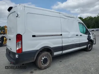 2023 Ford Transit Cargo with VIN 1FTBR1C84PKA41655, listed as a Copart auction lot 42423115 with 125,492 mi miles and Salvage Title. Bid and sale history available at carsss.com. Image 3.