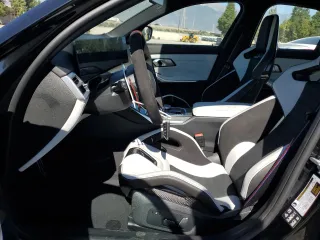 2025 BMW M3 Competition xDrive z VIN WBS33HJ07SFU46026, wystawiony jako Copart lot #46605635 z przebiegiem 408 mil mil oraz Szkoda całkowita • Salvage title. Historia ofert i sprzedaży dostępna na DreamBid. Obrazek 7.