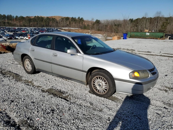 2001 Chevrolet Impala with VIN 2G1WF52K419320913, listed as a Copart auction lot 45406375 with 162,612 mi miles and Salvage Title. Bid and sale history available at carsss.com. Image 4.
