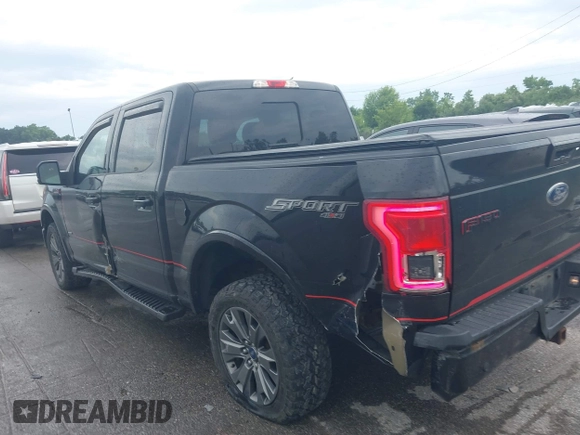 2017 Ford F-150 XL with VIN 1FTEW1EG1HFC84229, listed as a IAAI auction lot 42622651 with 116,974 mi miles and . Bid and sale history available at DreamBid. Image 14.