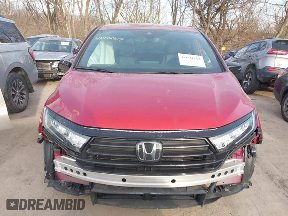 2023 Honda Odyssey Sport z VIN 5FNRL6H70PB014642, wystawiony jako IAAI lot #41094317 z przebiegiem 34 596 mil mil oraz . Historia ofert i sprzedaży dostępna na DreamBid. Obrazek 13.
