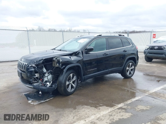 2019 Jeep Cherokee High Altitude с VIN 1C4PJMDN6KD162994, выставлен на аукционе IAAI как лот 41700652 с пробегом 93 112 миль миль и . История ставок и продаж доступна на DreamBid. Изображение 2.