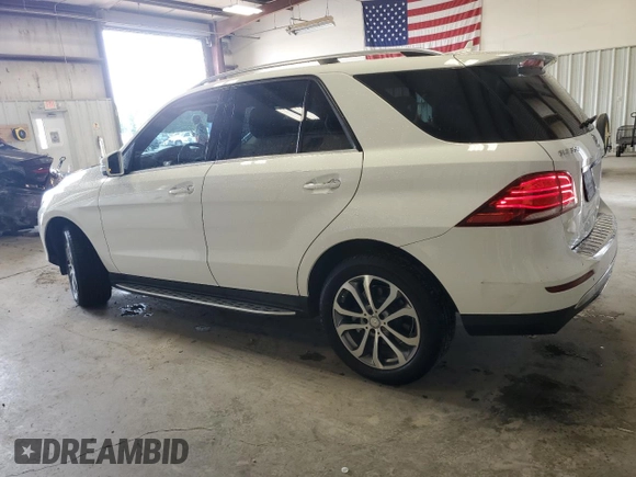 2016 Mercedes-Benz GLE 350 with VIN 4JGDA5HB2GA720658, listed as a Copart auction lot 60556385 with 109,415 mi miles and Salvage title. Bid and sale history available at DreamBid. Image 2.