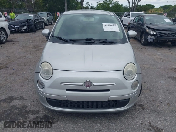 2013 FIAT 500 Pop with VIN 3C3CFFAR3DT531041, listed as a IAAI auction lot 41899499 with 121,429 mi miles. Bid and sale history available at carsss.com. Image 12.