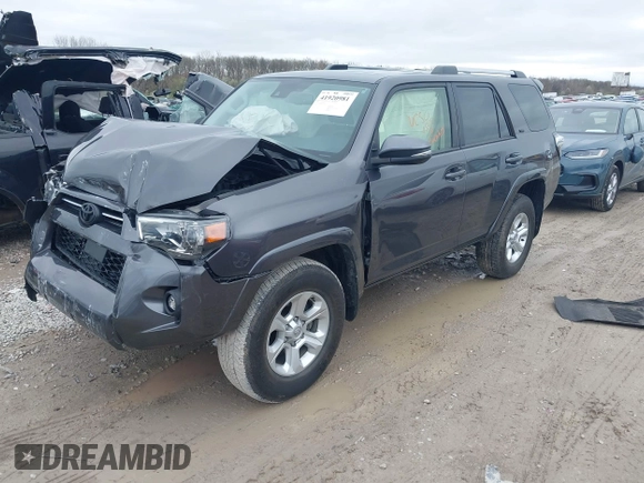 2023 Toyota 4Runner SR5 Premium with VIN JTENU5JRXP6147336, listed as a IAAI auction lot 41920981 with 41,703 mi miles and . Bid and sale history available at DreamBid. Image 2.