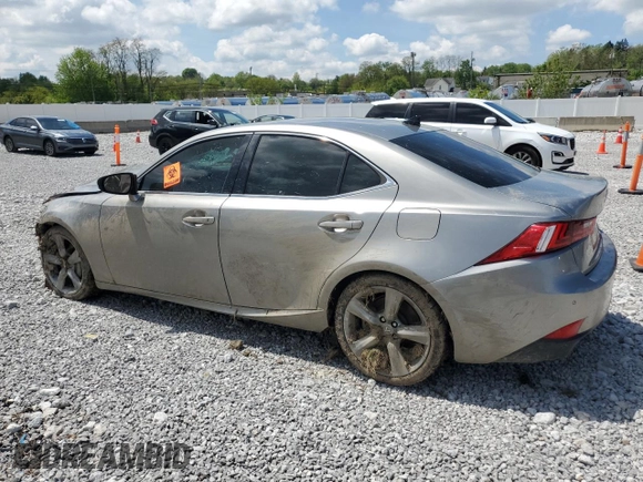 2015 Lexus IS 350 z VIN JTHCE1D26F5005942, wystawiony jako Copart lot #55934445 z przebiegiem Nie podano mil oraz Szkoda całkowita • Salvage title. Historia ofert i sprzedaży dostępna na DreamBid. Obrazek 2.
