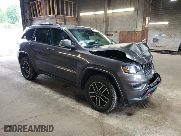 2018 Jeep Grand Cherokee Trailhawk with VIN 1C4RJFLG5JC504494, listed as a Copart auction lot 62953935 with 84,392 mi miles and Salvage title. Bid and sale history available at DreamBid. Image 4.