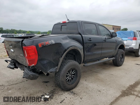 2020 Ford Ranger XL with VIN 1FTER4FH4LLA29293, listed as a Copart auction lot 57649995 with 55,809 mi miles and Salvage title. Bid and sale history available at DreamBid. Image 3.