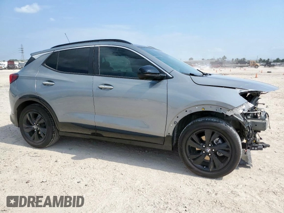 2024 Buick Encore GX Sport Touring with VIN KL4AMESL6RB042374, listed as a Copart auction lot 59838495 with 31,284 mi miles and Salvage title. Bid and sale history available at DreamBid. Image 4.