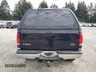 2001 Ford Super Duty F-250 XL with VIN 3FTNX21F31MA74091, listed as a Copart auction lot 75888254 with 346,139 mi miles and Salvage Title. Bid and sale history available at carsss.com. Image 6.