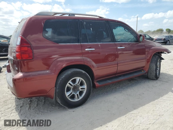2008 Lexus GX 470 with VIN JTJBT20X980160976, listed as a Copart auction lot 55425535 with 109,689 mi miles and Clean Title. Bid and sale history available at carsss.com. Image 3.