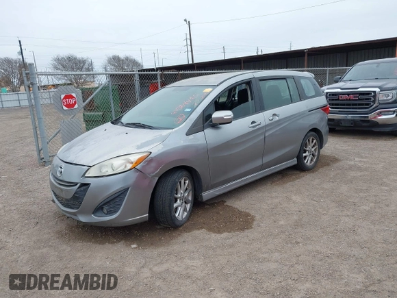 2013 Mazda 5 Touring with VIN JM1CW2CL5D0151404, listed as a IAAI auction lot 41584485 with 109,438 mi miles. Bid and sale history available at carsss.com. Image 2.
