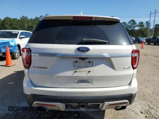 2017 Ford Explorer Platinum с VIN 1FM5K8HT6HGB87448, выставлен на аукционе Copart как лот 55605635 с пробегом 136 626 миль миль и Списание • Salvage title. История ставок и продаж доступна на DreamBid. Изображение 6.