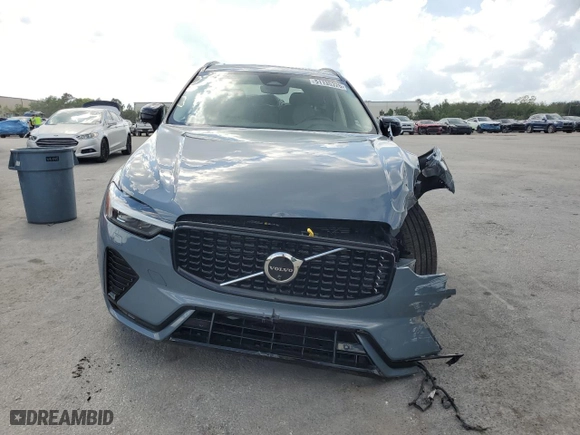 2024 Volvo XC60 Plus Dark Theme with VIN YV4L12RL8R1830216, listed as a Copart auction lot 51135325 with 9,138 mi miles and Non Repairable. Bid and sale history available at carsss.com. Image 5.