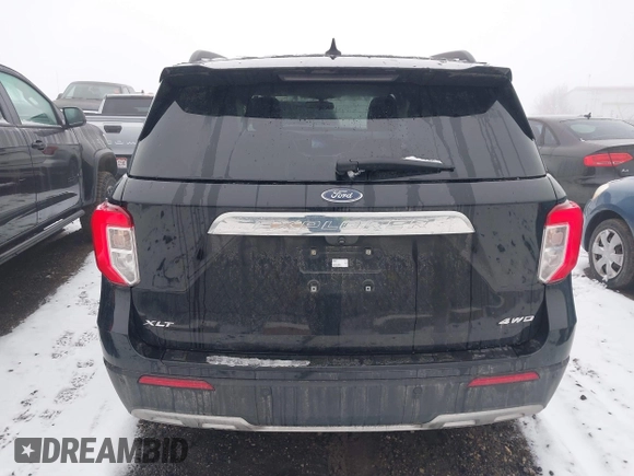 2021 Ford Explorer XLT with VIN 1FMSK8DH0MGA59737, listed as a IAAI auction lot 41474554 with 74,536 mi miles. Bid and sale history available at carsss.com. Image 16.