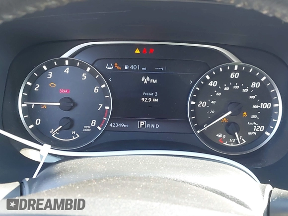2022 Nissan Frontier SV with VIN 1N6ED1FJ5NN662437, listed as a IAAI auction lot 41584962 with 42,349 mi miles and . Bid and sale history available at DreamBid. Image 7.