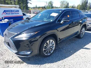 2022 Lexus RX 450h with VIN 2T2JGMDA4NC076274, listed as a IAAI auction lot 42075301 with 32,410 mi miles and . Bid and sale history available at DreamBid. Image 2.